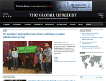 Tablet Screenshot of globalurbanist.com